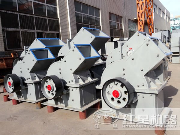 小型錘式破碎機廠區(qū)圖