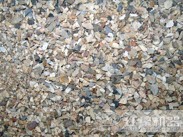 混凝土骨料實物圖